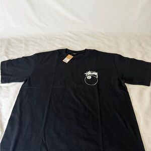 Stussy Black Graphic Tee